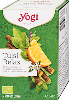 Bio pihentető tulsi tea, Tulsi Relax Yogi