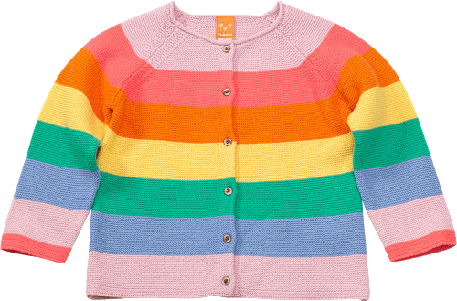 Kinder Jacke, Gr. 110, in Baumwolle, bunt PUSBLU