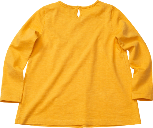 Kinder Shirt, Gr. 140, in Baumwolle, gelb PUSBLU