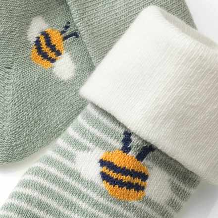 Baby Socken, Gr. 13/14, mit Bio-Baumwolle, mint (2 Paar) ALANA