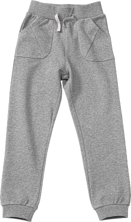 Kinder Hose, Gr. 134, in Bio-Baumwolle, grau ALANA