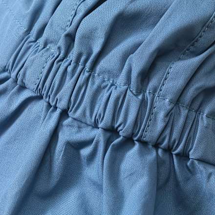 Baby Mütze, Gr. 46/47, aus Bio-Baumwolle, blau ALANA