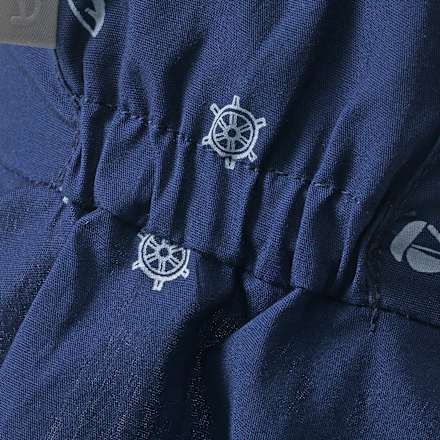 Baby Mütze, Gr. 44/45, aus Bio-Baumwolle, blau ALANA