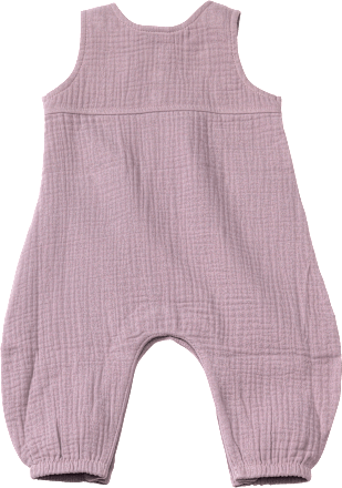 Baby Strampler, Gr. 68, aus Bio-Baumwolle, lila ALANA