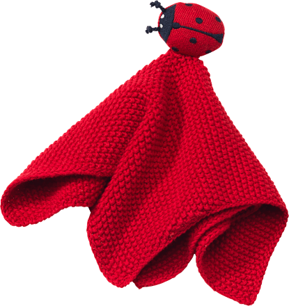 Schmusetuch Marienkäfer ALANA