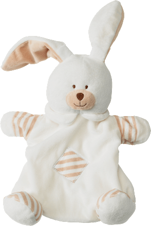 Rassel-Handpuppe Hase PUSBLU