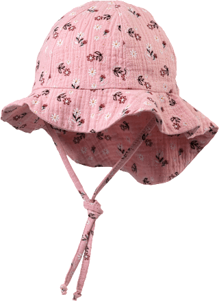 Baby Mütze, Gr. 46/47, aus Bio-Baumwolle, rosa ALANA