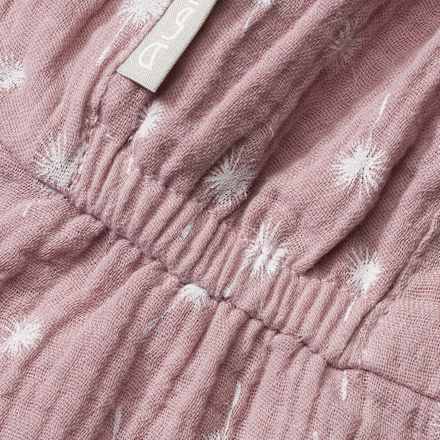 Schirmmütze aus Musselin mit Pusteblumen-Muster, rosa, Gr. 52/53 ALANA