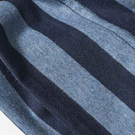 Mütze mit Ringeln, blau, Gr. 54/55 ALANA