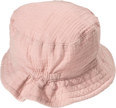 Hut aus Musselin, rosa, Gr. 48/49 ALANA