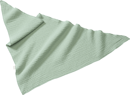 Schal aus Musselin, grün ALANA