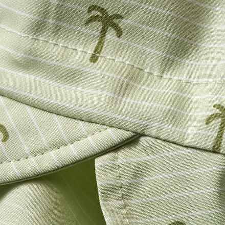 Schirmmütze mit Palmen-Muster, grün, Gr. 50/51 ALANA