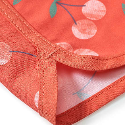 Badehose mit Kirschen-Muster, rot, Gr. 86/92 PUSBLU