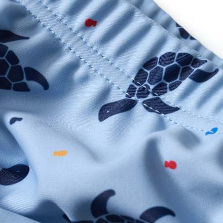 Schwimmwindel mit Schildkröten-Muster, blau, Gr. 86/92 PUSBLU