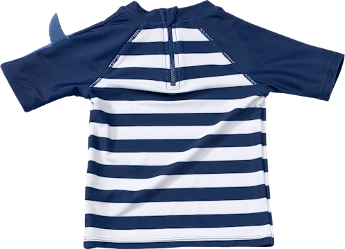 UV Shirt mit Hai-Applikation, blau, Gr. 122/128 PUSBLU