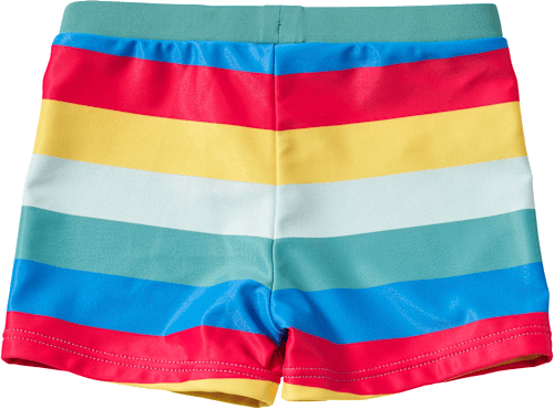 Badehose mit Ringeln, bunt, Gr. 110/116 PUSBLU