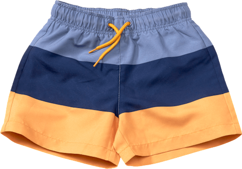 Badehose mit Ringeln, blau, Gr. 134/140 PUSBLU