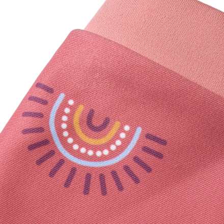 Badehose mit Regenbogen-Muster, rosa, Gr. 74/80 PUSBLU