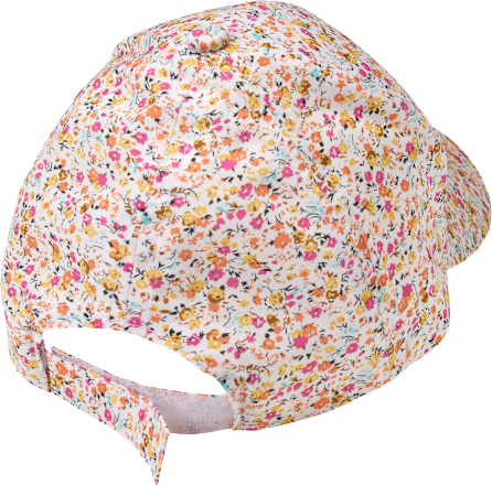 Basecap mit Blumen-Muster, bunt, Gr. 52/53 PUSBLU
