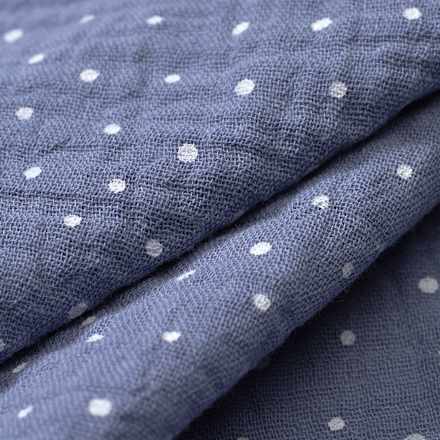 Schal aus Musselin, blau, ca. 95 x 47 cm ALANA