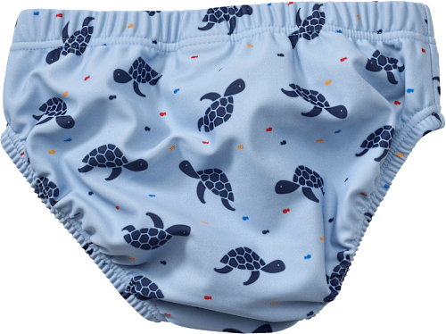 Schwimmwindel mit Schildkröten-Muster, blau, Gr. 86/92 PUSBLU