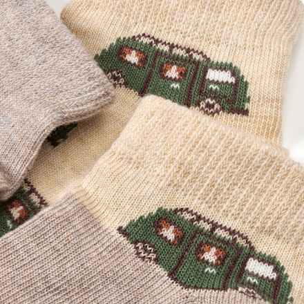 Sneaker Socken mit Auto-Motiv, grau, Gr. 27/29 ALANA