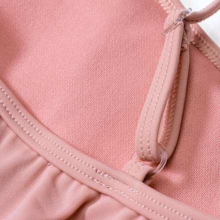 Badeanzug mit Regenbogen-Muster, rosa, Gr. 122/128 PUSBLU