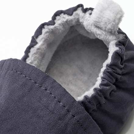 Schuhe aus Baumwolle, marin, Gr. 22/23 PUSBLU