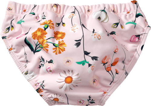 Schwimmwindel mit Blumen-Muster, rosa, Gr. 74/80 PUSBLU