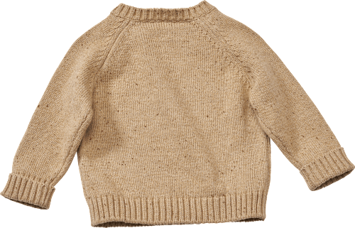 Pullover aus Strick mit Mitwachsfunktion, beige, Gr, 62 ALANA