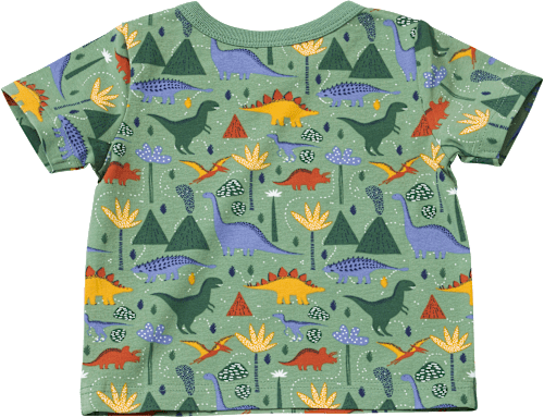 T-Shirt Pro Climate mit Dino-Muster, grün, Gr. 86 ALANA