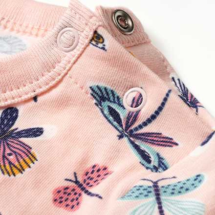 T-Shirt Pro Climate mit Schmetterling-Muster, rosa, Gr. 86 ALANA