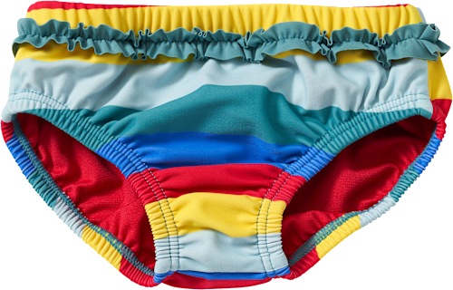 Schwimmwindel, bunt, Gr. 74/80 PUSBLU