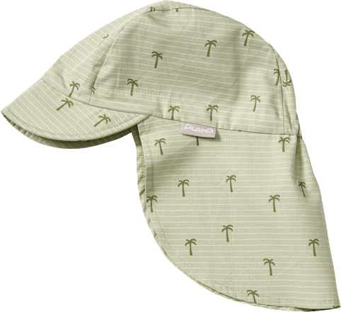 Schirmmütze mit Palmen-Muster, grün, Gr. 50/51 ALANA