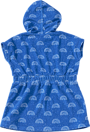 Badekleid mit Regenbogen-Muster, blau, Gr. 110/116 ALANA