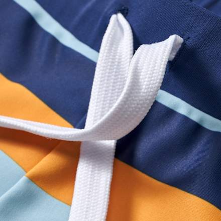 Badehose mit Ringeln, blau, Gr. 134/140 PUSBLU