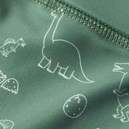 Badehose mit Dino-Muster, grün, Gr. 86/92 PUSBLU