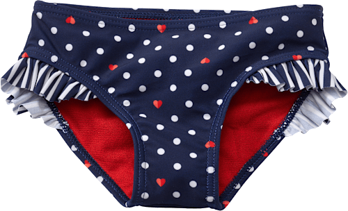 Badehose mit Punkte-Muster, blau, Gr. 74/80 PUSBLU