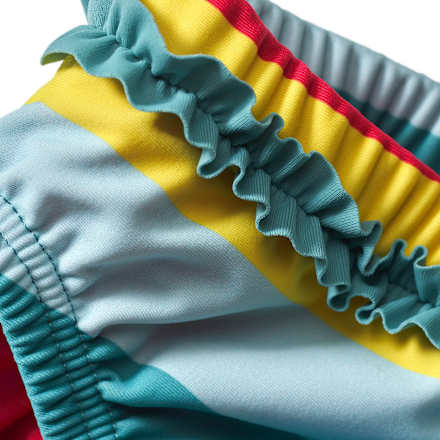 Schwimmwindel, bunt, Gr. 74/80 PUSBLU