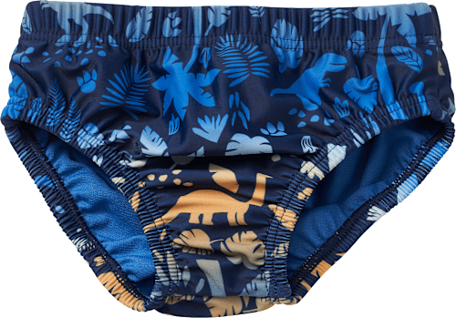 Schwimmwindel mit Dino-Muster, Gr. 86/92 PUSBLU