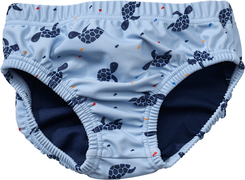 Schwimmwindel mit Schildkröten-Muster, blau, Gr. 86/92 PUSBLU