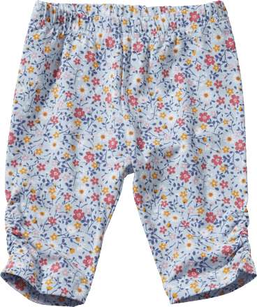 Leggings Pro Climate mit Blumen-Muster, blau, Gr. 104 ALANA