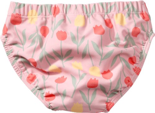 Schwimmwindel mit Tulpen-Muster, rosa, Gr. 86/92 PUSBLU