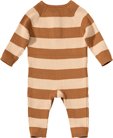 Overall mit Ringeln & Knöpfen, gelb & beige, Gr. 68 ALANA