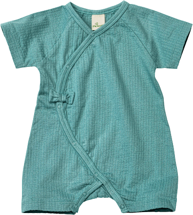 Strampler aus Seersucker, blau, Gr. 74 ALANA