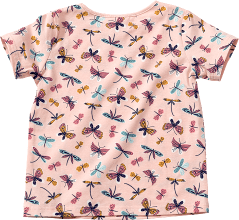 T-Shirt Pro Climate mit Schmetterling-Muster, rosa, Gr. 104 ALANA