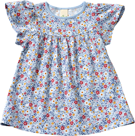 Tunika Pro Climate mit Blumen-Muster, blau, Gr. 92 ALANA