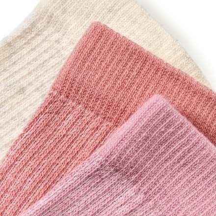 Socken in Waffel-Struktur, rosa + weiß, Gr. 23/26 ALANA