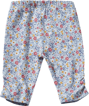 Leggings Pro Climate mit Blumen-Muster, blau, Gr. 104 ALANA