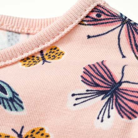 T-Shirt Pro Climate mit Schmetterling-Muster, rosa, Gr. 104 ALANA